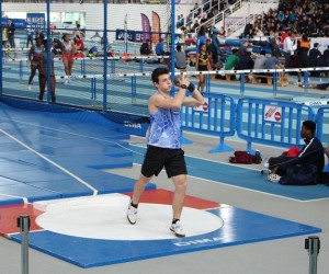 Antonin championnat de France en salle 2017